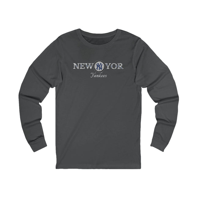 Black New York Yankees Long Sleeve Tee