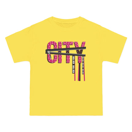City Pulse Tee – Neon Vibes, Urban Pride