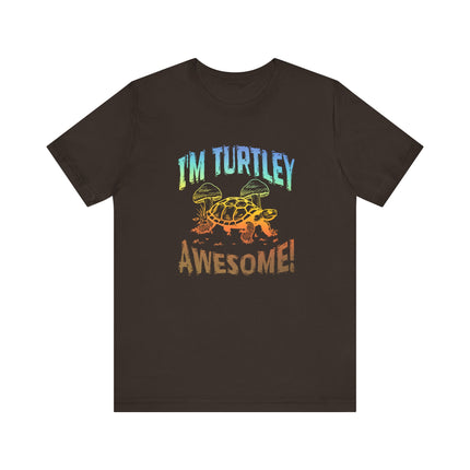 Funny Turtle Graphic T-Shirt for Animal Lovers