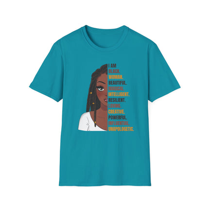 Empowered Queen Tee I Am” Statement Shirt (White)