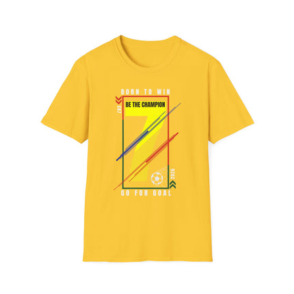 ⚽ Born to Win – Go For Goal T-Shirt