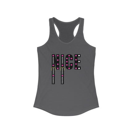 ✨ NICE” Fashion Tank – Polka Pop Style