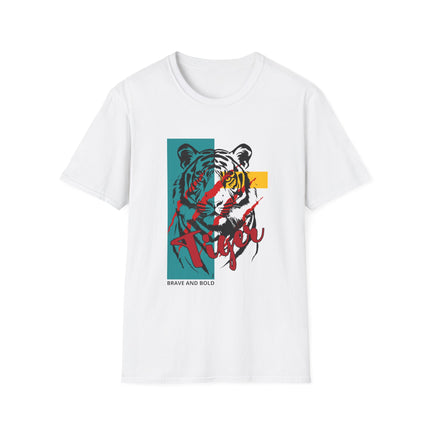 Brave and Bold – Tiger Graphic T-Shirt