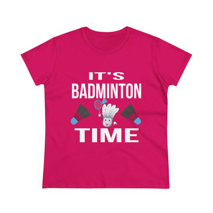 It’s Badminton Time T-Shirt – Smash Style! 🏸