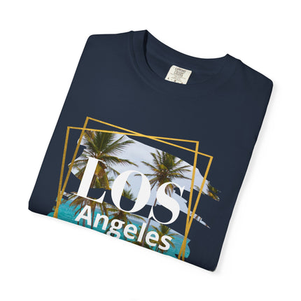 ☀️ Los Angeles Beach Vibes Graphic Tee – Black