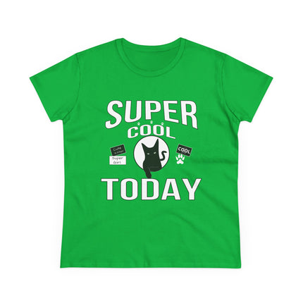 Super Cool Today T-Shirt – Cute Cat Graphic Tee