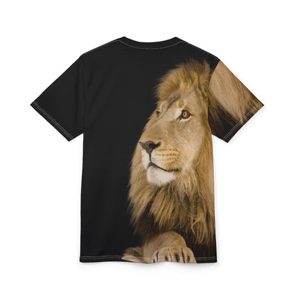 The King – Golden Majesty Lion T-Shirt