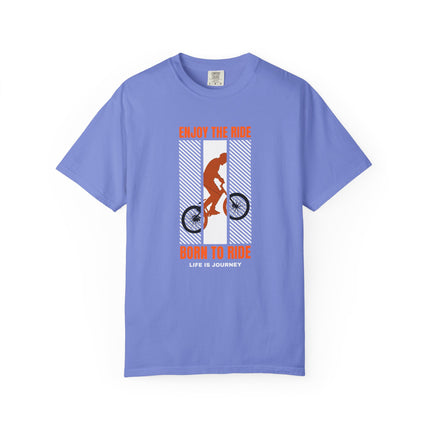 🚴 Born to Ride” Biker Graphic Tee – Life is Journey Edition