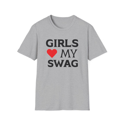Unisex Softstyle T-Shirt, Print Girls My Swag