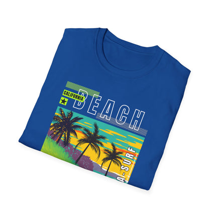 California Beach Tee – Tropical Vibes, Sunset Style 🌴🌅