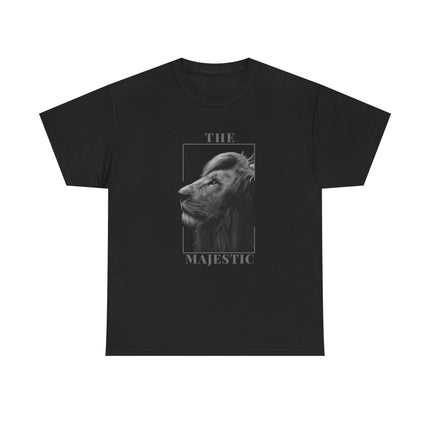 🦁 The Majestic Lion Graphic T-Shirt – White