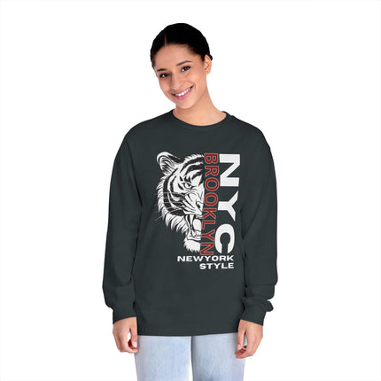 🗽 NYC Brooklyn Tiger Sweatshirt – Urban Fierce Edition