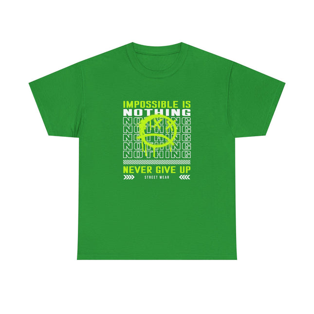 💥 "Impossible Is Nothing" Urban Graphic Tee