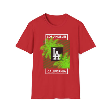 🌴 Los Angeles California LA Palms Streetwear Tee