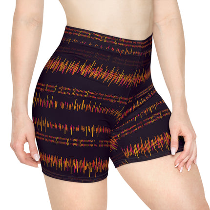 ⚡️ Electric Pulse High-Waist Shorts