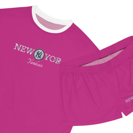 💜 New York Yankees Women's Lounge Set – Violet Edition