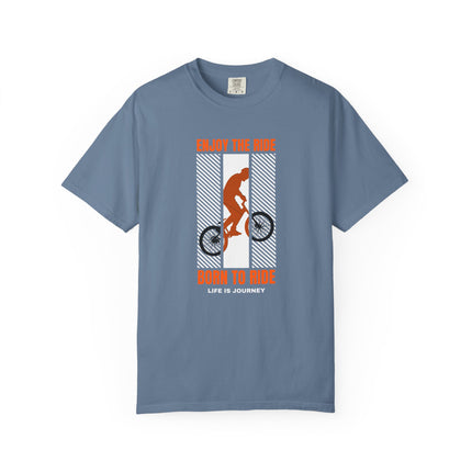 🚴 Born to Ride” Biker Graphic Tee – Life is Journey Edition