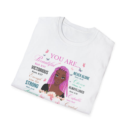 💜 You Are Empowerment Tee – Faith, Beauty & Strength