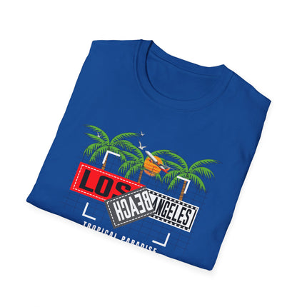 🌴 “Los Angeles Beach Vibe” Graphic T-Shirt