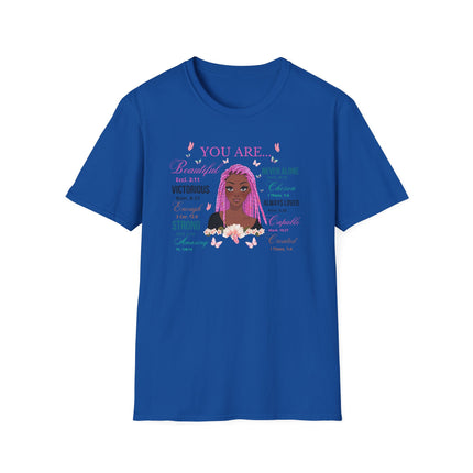 💜 You Are Empowerment Tee – Faith, Beauty & Strength