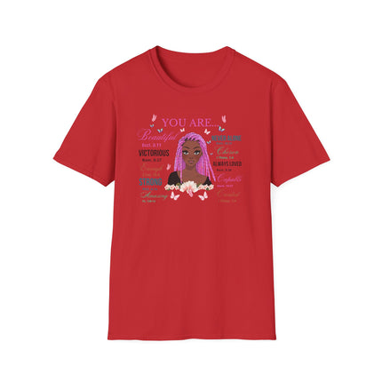 💜 You Are Empowerment Tee – Faith, Beauty & Strength