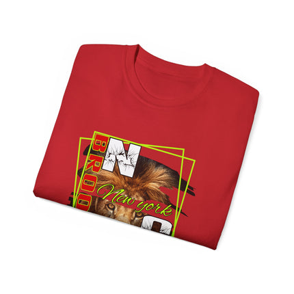 🦁 Brooklyn NYC Style Tee – Urban Jungle Vibes