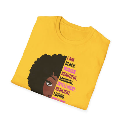I Am Black Woman Empowerment T-Shirt