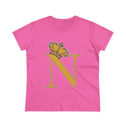 👑 “N” Monogram Tee – Noble Gold Edition