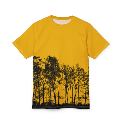 Unisex Cut & Sew Tee (AOP) Fashion Style For Men's