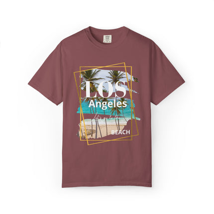 ☀️ Los Angeles Beach Vibes Graphic Tee – Black