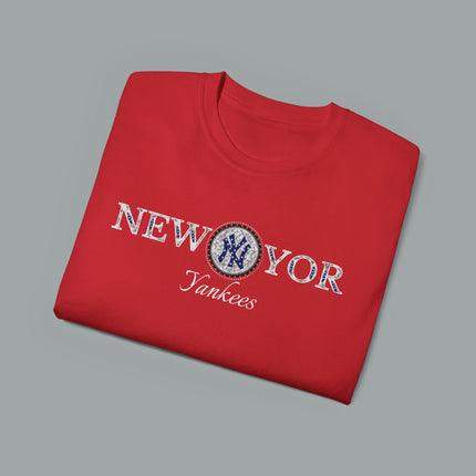Unisex Ultra Cotton Tee, Print New York Yankees