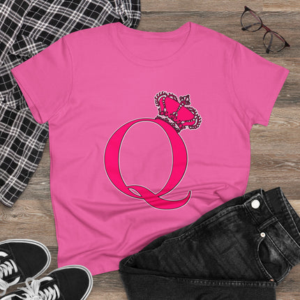 👑 Queenly “Q” Monogram T-Shirt