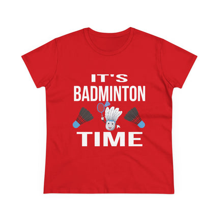 It’s Badminton Time T-Shirt – Smash Style! 🏸