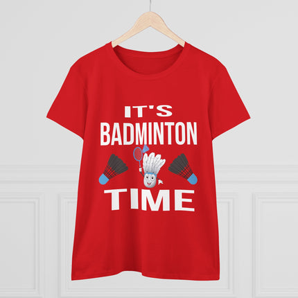 It’s Badminton Time T-Shirt – Smash Style! 🏸