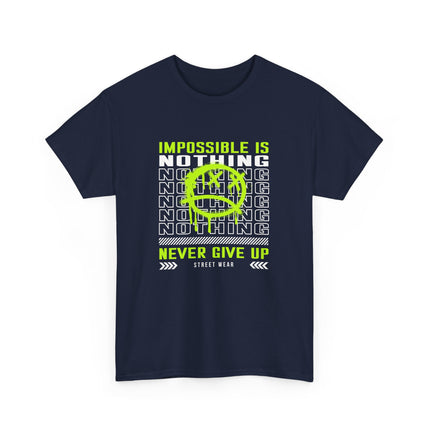 💥 "Impossible Is Nothing" Urban Graphic Tee