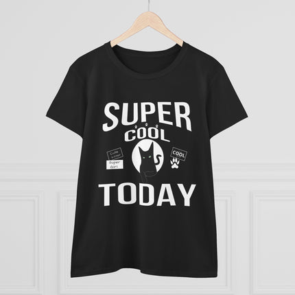 Super Cool Today T-Shirt – Cute Cat Graphic Tee