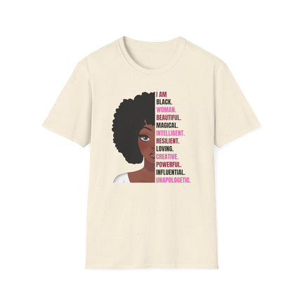 I Am Black Woman Empowerment T-Shirt