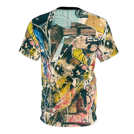 🎨 Urban Collage Art Tee – Chaos Meets Creativity