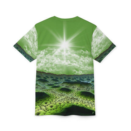 🌄 Radiant Terrain Tee – Where Sky Meets Imagination