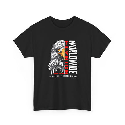 🦅 Fly High Worldwide" Eagle Graphic Tee
