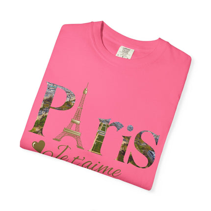 Eiffel Tower Romantic Graphic T-Shirt