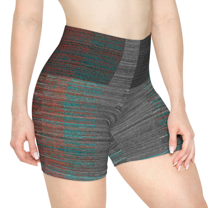 🔥 Fusion Fade" Seamless High-Waisted Shorts