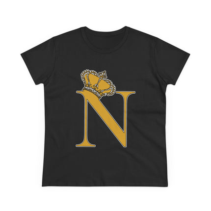 👑 “N” Monogram Tee – Noble Gold Edition