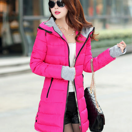 Down Padded Jacket Padded Hooded Gloves Padded Jacket Winter Coat Padded Jacket