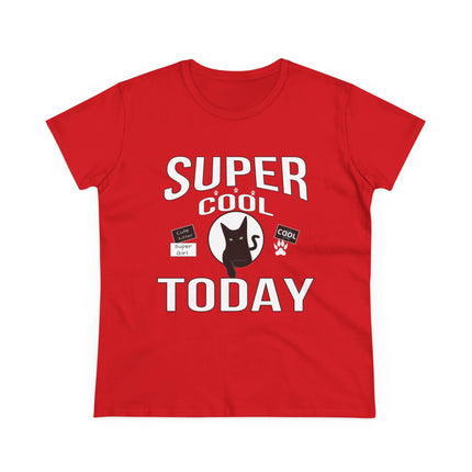 Super Cool Today T-Shirt – Cute Cat Graphic Tee