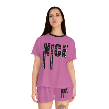 💖 NICE Fashion Lounge Set – Bold, Playful & Comfy