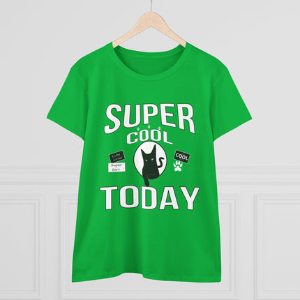 Super Cool Today T-Shirt – Cute Cat Graphic Tee