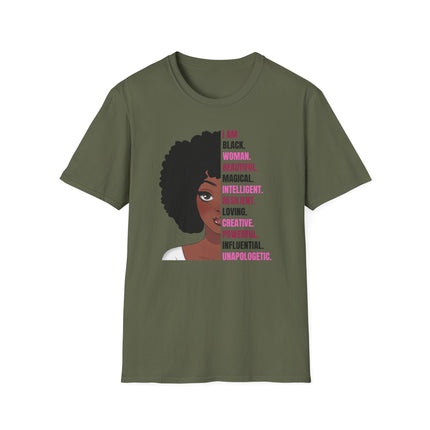 I Am Black Woman Empowerment T-Shirt