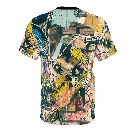 🎨 Urban Collage Art Tee – Chaos Meets Creativity