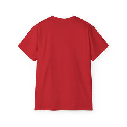 🔥 NEVER GIVE UP” Motivational Graphic T-Shirt – Bold Red